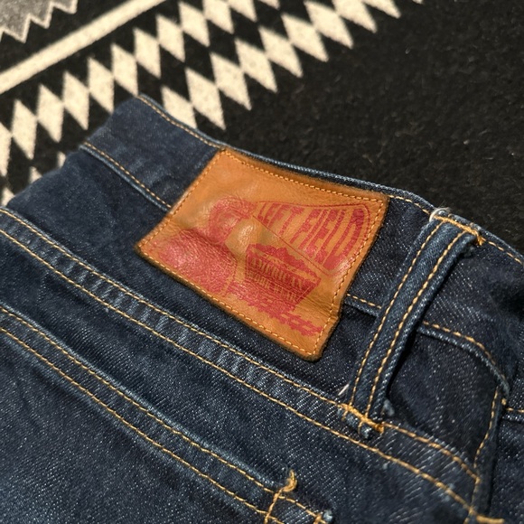 Left Field Raw Selvedge Denim Jeans - Picture 2 of 3